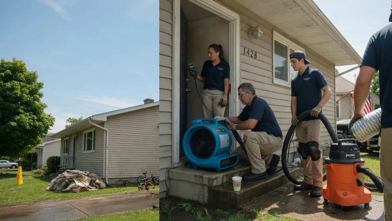 Water Damage Restoration in Golden Eagle, IL near me